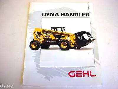 Gehl Dyna-Handler 562 Telescoping-Boom Forklift Color Brochure            B2     • $15