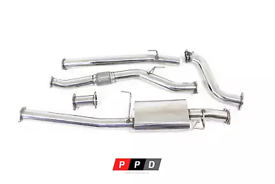 Stainless Exhaust For Holden Rodeo (2003-2005) RA 3.0L TDI Stainless Turbo Back • $747