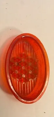 55-61 VW BEETLE BUG HELLA LENS SNOWFLAKE TAIL Light  OVAL K1564 Lens Only • $55