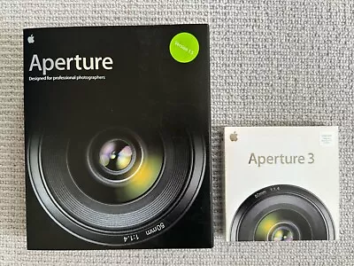 Apple Aperture V1.5 & V3 Upgrade - For MacOS 10.5 To MacOS 10.14 Mojave • £10