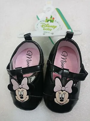 $12.99 • Buy Disney Baby Minnie Mouse Saddle Shoes 9/12 Months