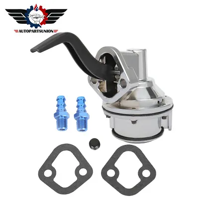 High Volume Fuel Pump For Pontiac 326 350 400 389 455 V8 8PSI 140GPH Chrome • $38.08