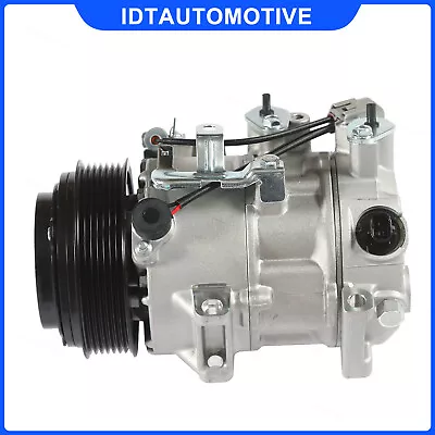 Air Conditioner New A/C Compressor W/ Clutch Fit Toyota Camry 07-11 Avalon 07-12 • $112
