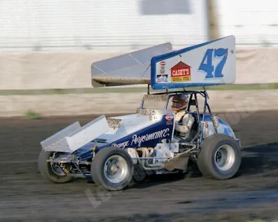 1981 Bill Robison 4x6 Print Dirt Sprint Car Racing - Free Shipping • $3.35