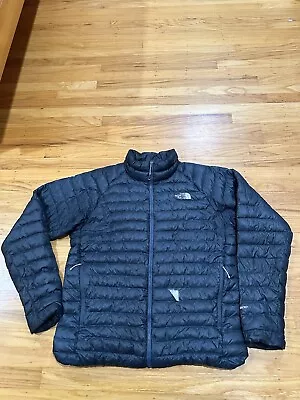 The North Face 800 Puffer Jacket Goose Down Peak Insulated Adult Large Navy • $39.95