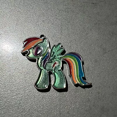 MY LITTLE PONY Friendship Is Magic Rainbow Dash Necklace Charm 2013 Hasbro • $2.99