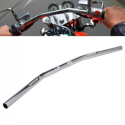 1  Inch Chrome Motorcycle Handlebars Drag Z Bar For Harley Sportster XL 883 1200 • $39.99