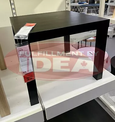 Brand New IKEA LACK Black-Brown Side Table 21 5/8x21 5/8   801.042.68 • $39.93
