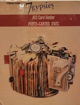 7 Gypsies ATC Art Card Holder Storage RARE RETIRED NIB • $99