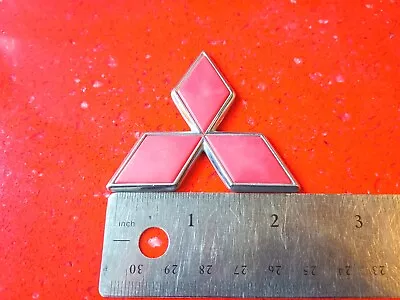 OEM 1994-2001 Genuine Mitsubishi Montero Eclipse Red Diamond Emblem MR416795 • $10.49