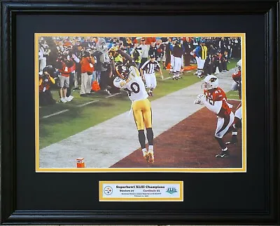 $265 • Buy Pittsburgh Steelers Super Bowl XLIII 2009 Champions Custom Framed Picture
