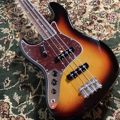 Fender AMERICAN VINTAGE II 1966 JAZZ BASS LEFT-HAND Electric Bass Guitar • $2916