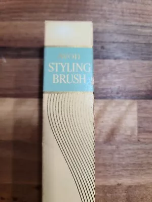 Vintage Avon Pink  8  Hairbrush Black Nylon Bristles Rare New With Box • $84.99