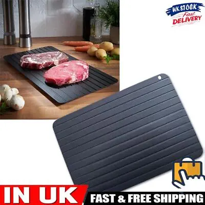 Defrost Tray Food Meat Thaw Frozen In Minutes Kitchen Defrosting Tools/A • £8.29