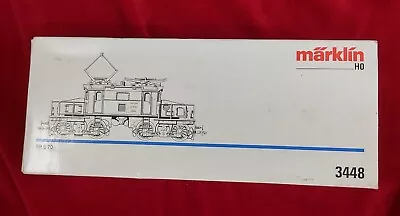 Marklin 3448 Ho Gauge Electric Locomotive Train German Series Br E 70! • $139.99