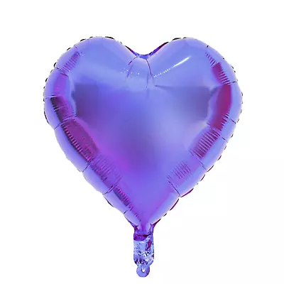 18  Foil Star Heart Round Balloons Wedding Party Festival Decor Holiday Party • $33.08