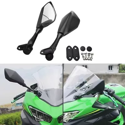 $21.83 • Buy Side Rearview Mirrors For Ninja 300 EX300R Ninja 250 EX250R ZX6R 636 Ninja 400