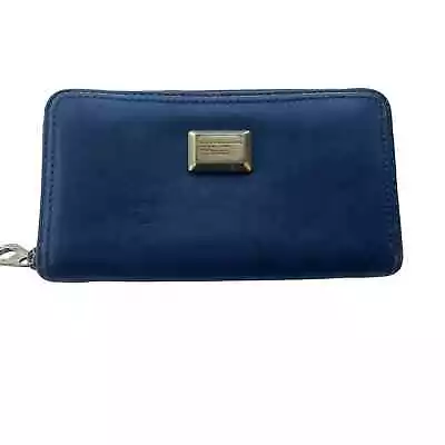 Marc By Marc Jacobs Navy Full Size Zip Wallet  • $38