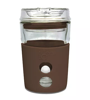 IOco 4oz Piccolo ALL GLASS Coffee Traveller - Mocha • $34.95