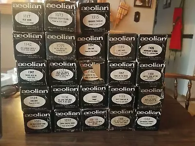 Aeolian Player Piano Rolls - Antique / Vintage - Choose Your Own - See Titles • $3.50