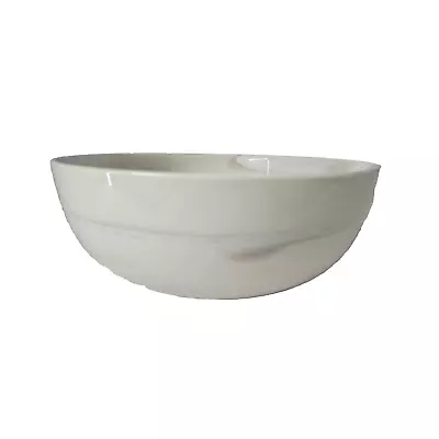 Ceramic Serving Plate And Serving Bowl Set Marbled Modern Design-11in Diameters • $36.11