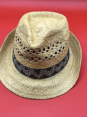 Superior Mens Straw Hat Vtg Size 7 • $25