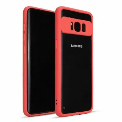 $6.99 • Buy Luxury Samsung Galaxy S8 S8 Plus Slim Case - Hybrid TPU Soft Crystal Clear Cover