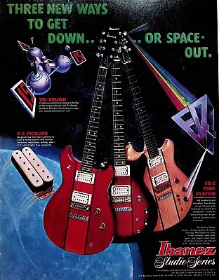 1979 Ibanez Studio Series Guitars - Vintage Ad • $12.57