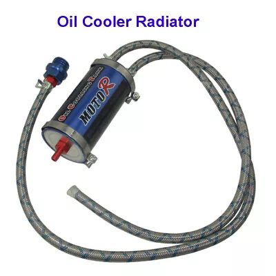  Oil Cooling Cooler Radiator For ATV Quad Dirt Pit Bike Motorcycle Moped Scooter • $22.99