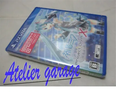New Sony PlayStation Vita Hatsune Miku Project DIVA X Japanese Version Vocaloid • $18.27