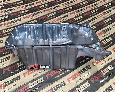 Aluminum K Series Welded Turbo OIL PAN 10AN K-SWAP K20Z3 06-11 Civic SI • $184.95