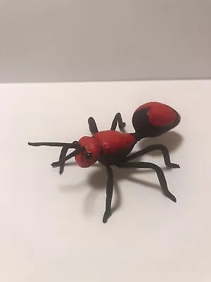 Handmade Hand-painted 3.25  Red Velvet Ant Cow Killer Insect Figurine Replica • $20