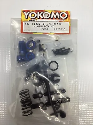 Vintage Yokomo Aluminum Shock Set Blue MR-4 TC Oval Box39  • $34.99