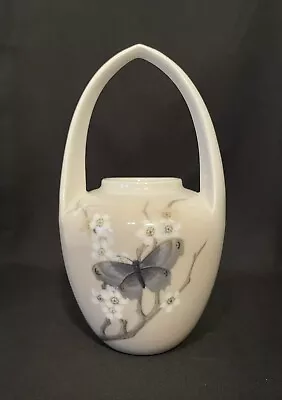 Royal Copenhagen Art Nouveau Vase With Handle  No. 1528/29 • $139