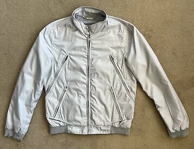 Versace Collection Men’s Size 38 (S-M) Jacket Grey Polyester Bomber Italy Medusa • $100