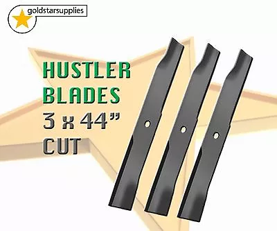 Zero Turn Bar Blades X 3 To Suit 44  Hustler Mowers • $95.27