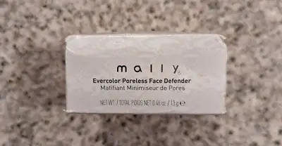 MALLY EVERCOLOR PORELESS FACE DEFENDER & SPONGE 0.46 Oz FULL SIZE FREE SHIPPING  • $33.49