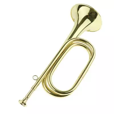 £28.08 • Buy Kids Trumpet Marching Bugle Brass Musical Instrument Toy For Youth Student