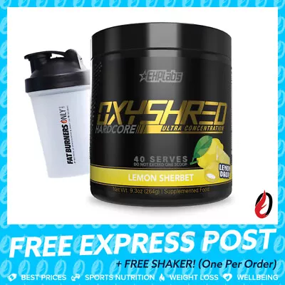 $69.95 • Buy Ehplabs Oxyshred Hardcore | Choose Flavour | Ehp Labs Oxy Shred
