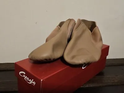 Capezio Jazz Bootie Slipper CG15A Carmel Tan Adult Sizes Men 11 12 13 14 • $37.97