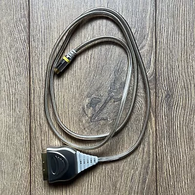 Philips S-Video To Scart Cable Metal Gold Plated 4ft10* • £20