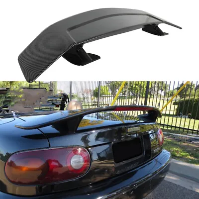 46 GT Style Carbon Look Car Trunk Lid Spoiler Wing For Mazda 3 6 Miata MX-5 RX-8 • $99.17