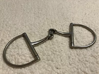 Korsteel French Link D Ring Snaffle Bit - 5 1/2  - Stainless Steel • $20