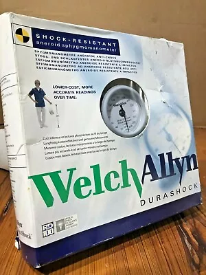 *NEW* Welch Allyn Durashock Sphygmomanometer - Handheld Gauge & Adult Cuff DS44 • $72.95