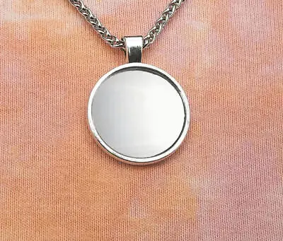 Hexenspiegel Necklace Witches Mirror Pendant Witch's Reflect Negative Energy • $12.99