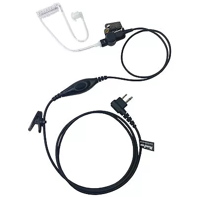 Waterproof 1-Wire Mic Headset PTT Earpiece For Motorola Walkie Talkie Radio • $12.79