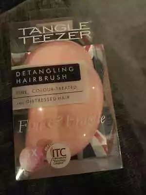 Tangle Teezer Detangling Hairbrush Fine & Fragile Hair Pink NEW IN BOX • £10.95