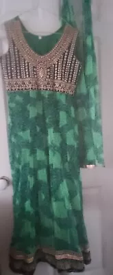 Indian Pakistani Frock Fancy Party Dress • £15