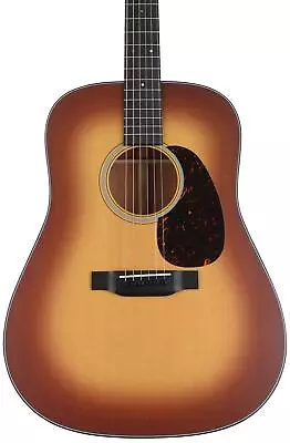 Martin D-18 Satin Acoustic Guitar - Satin Amberburst • $2399