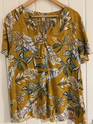 £2.99 • Buy Mustard/Ochre Blouse/Top - M&Co - 18